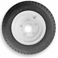 Rubbermaster - Steel Master Rubbermaster 16x6.50-8 4 Ply S-Turf Tire and 5 on 4.5 Stamped Wheel Assembly 598973